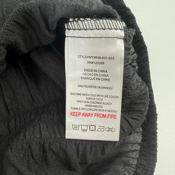 Jason Wu Lightweight Ruched Black Pajama Top Women’s Size XL NWOT Luxury - Picture 3 of 7